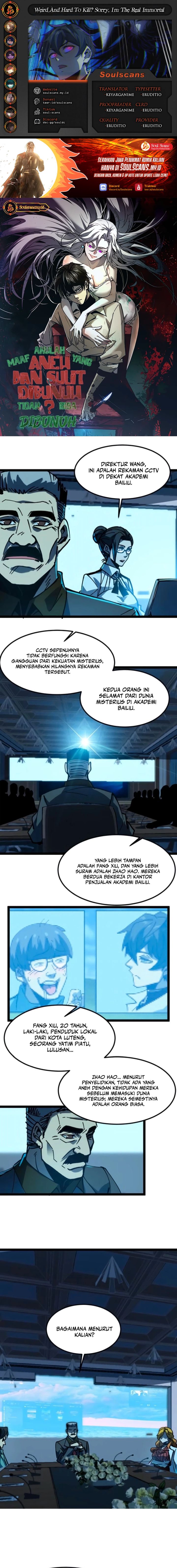 Weird and Hard to Kill? Sorry, I’m the Real Immortal Chapter 47 Gambar 1
