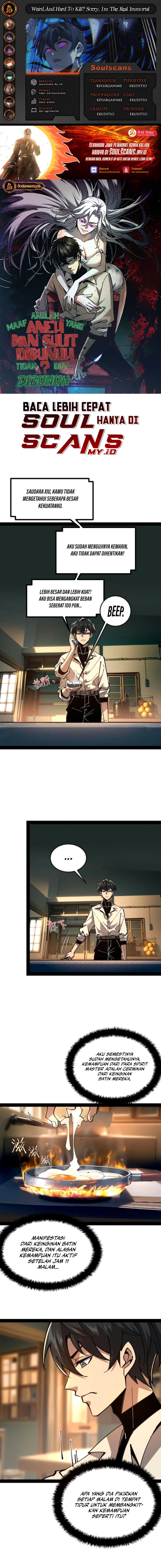 Weird and Hard to Kill? Sorry, I’m the Real Immortal Chapter 48 Gambar 1
