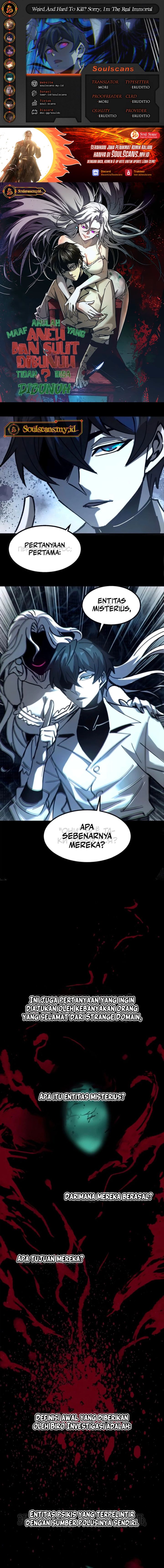Weird and Hard to Kill? Sorry, I’m the Real Immortal Chapter 50 Gambar 1