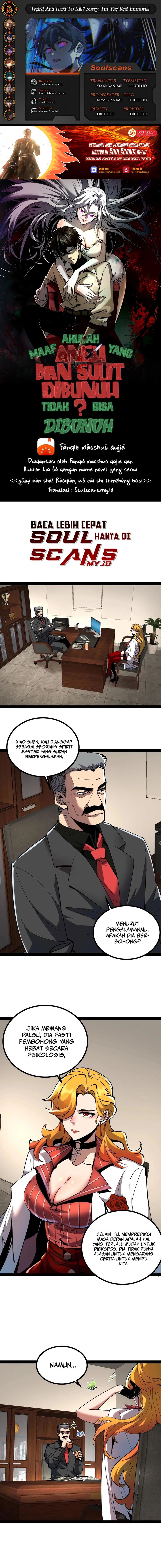 Weird and Hard to Kill? Sorry, I’m the Real Immortal Chapter 60 Gambar 1