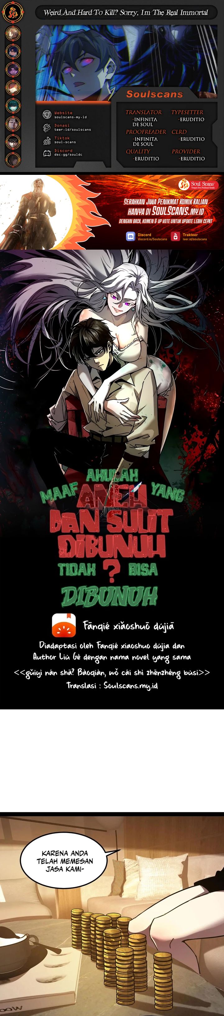 Weird and Hard to Kill? Sorry, I’m the Real Immortal Chapter 83 Gambar 1