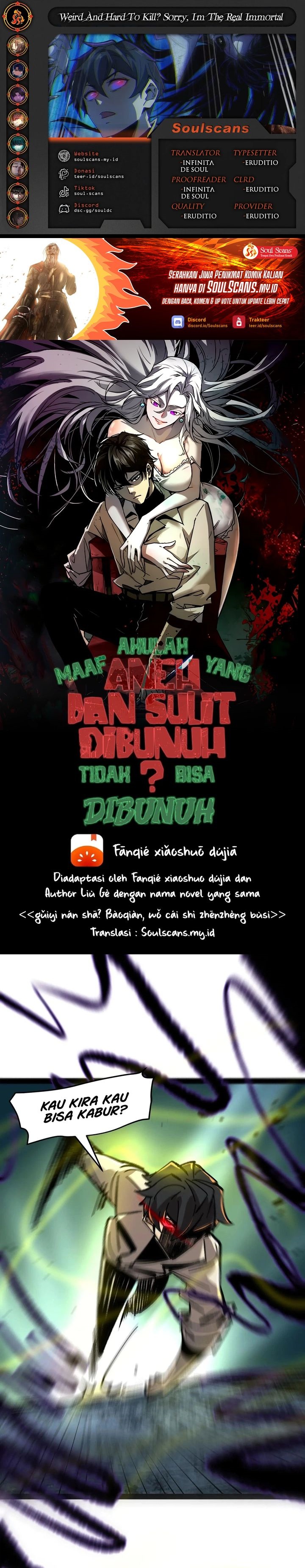 Weird and Hard to Kill? Sorry, I’m the Real Immortal Chapter 103 Gambar 1