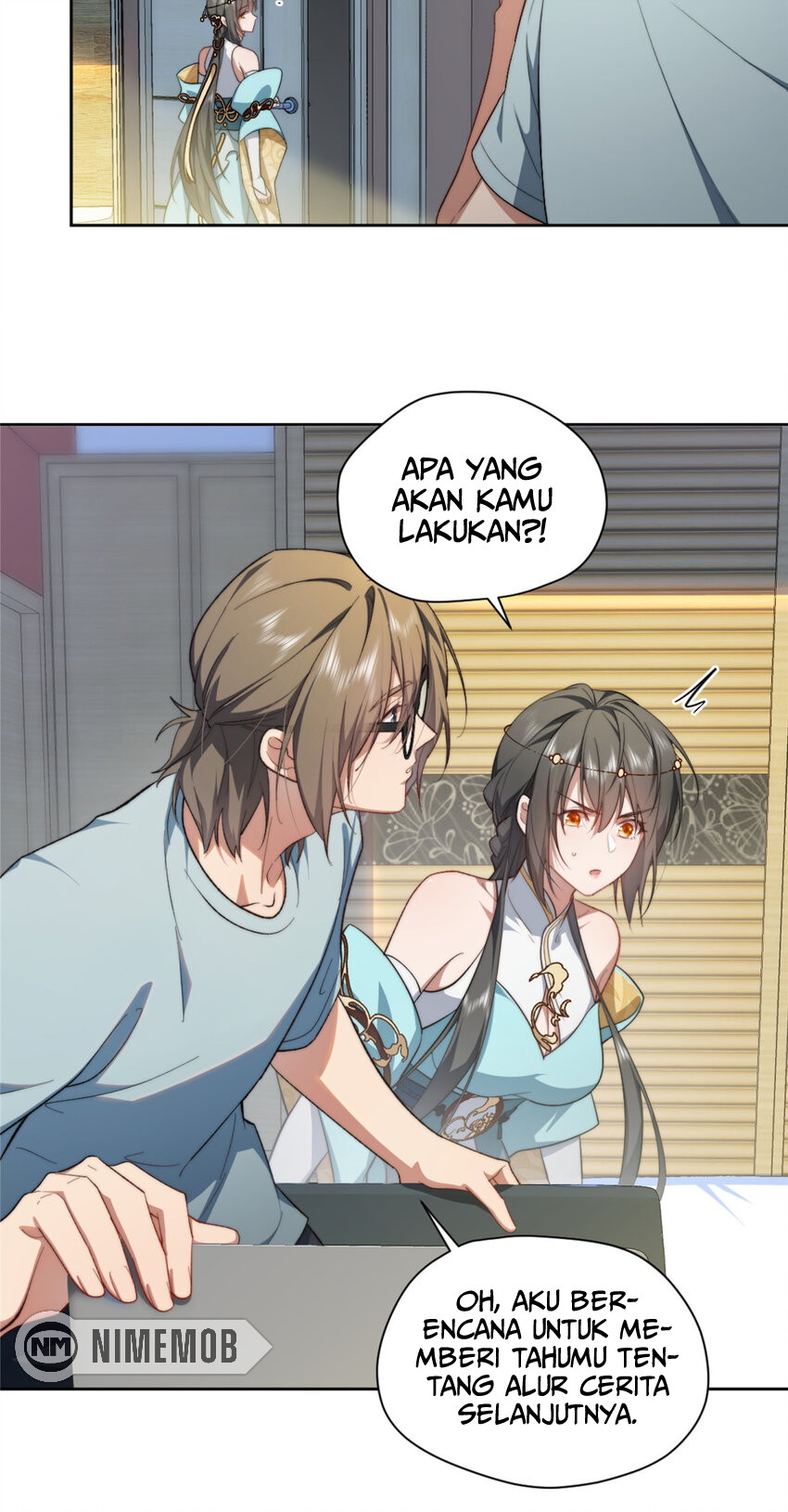 What Do You Do If the Heroine Escapes From Your Novel Chapter 07 Gambar 18