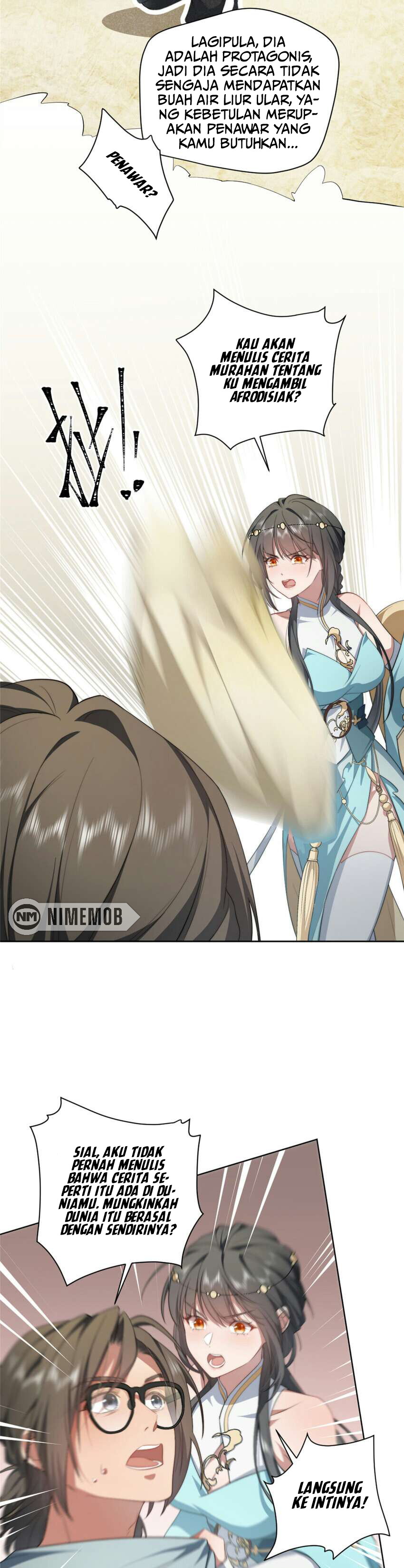 What Do You Do If the Heroine Escapes From Your Novel Chapter 07 Gambar 22