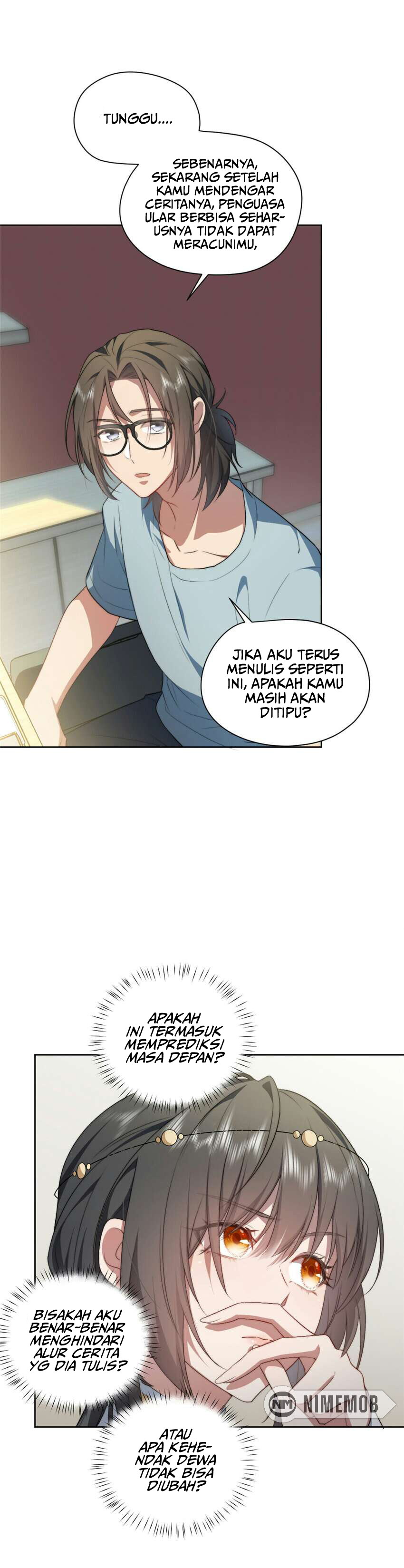 What Do You Do If the Heroine Escapes From Your Novel Chapter 07 Gambar 24