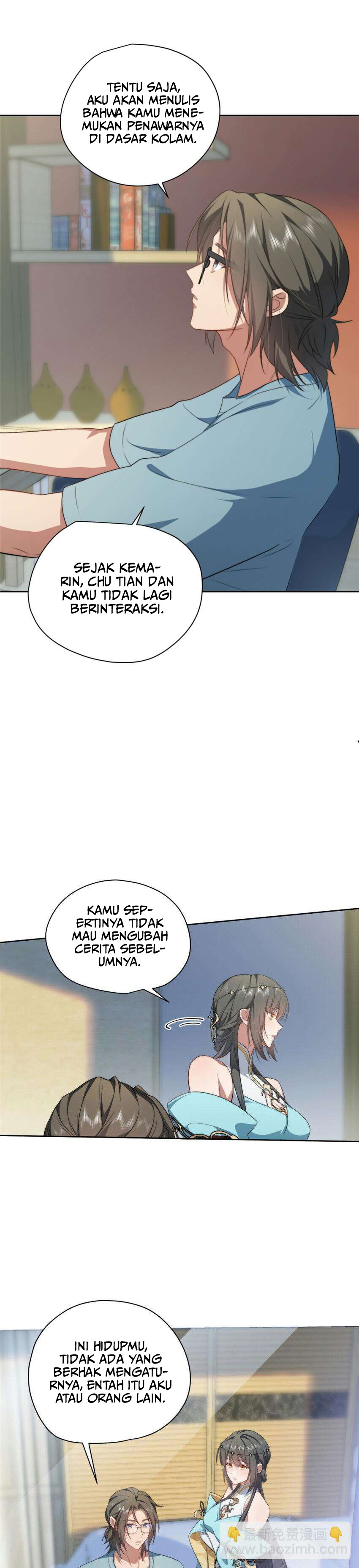 What Do You Do If the Heroine Escapes From Your Novel Chapter 07 Gambar 25