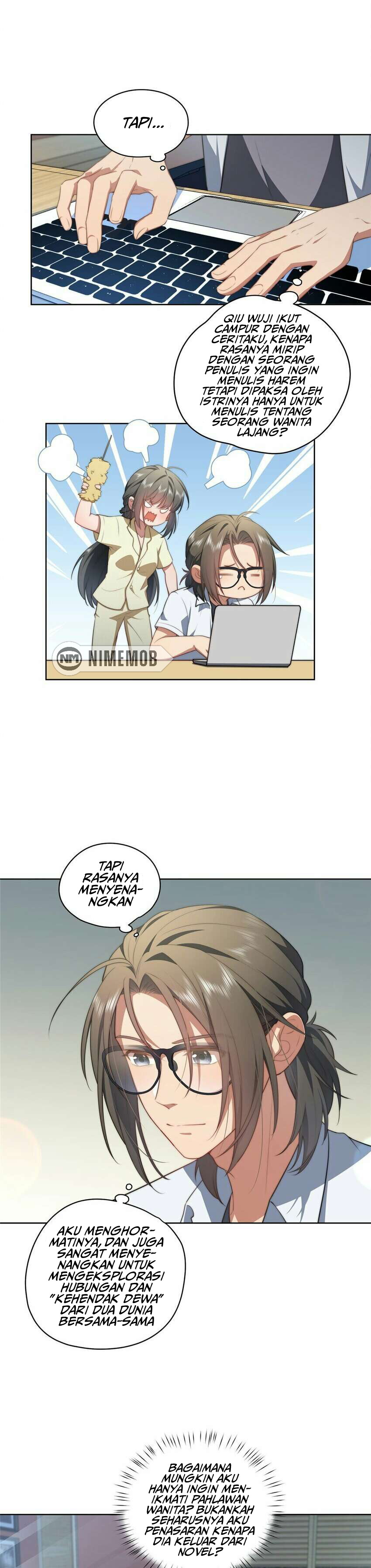 What Do You Do If the Heroine Escapes From Your Novel Chapter 15 Gambar 16