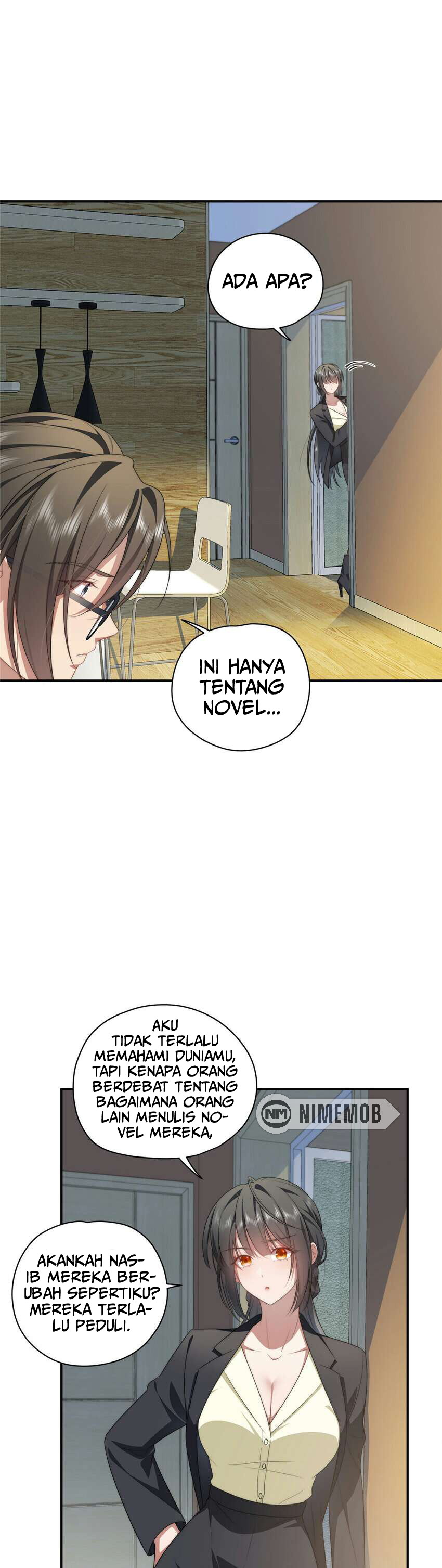 What Do You Do If the Heroine Escapes From Your Novel Chapter 21 Gambar 13