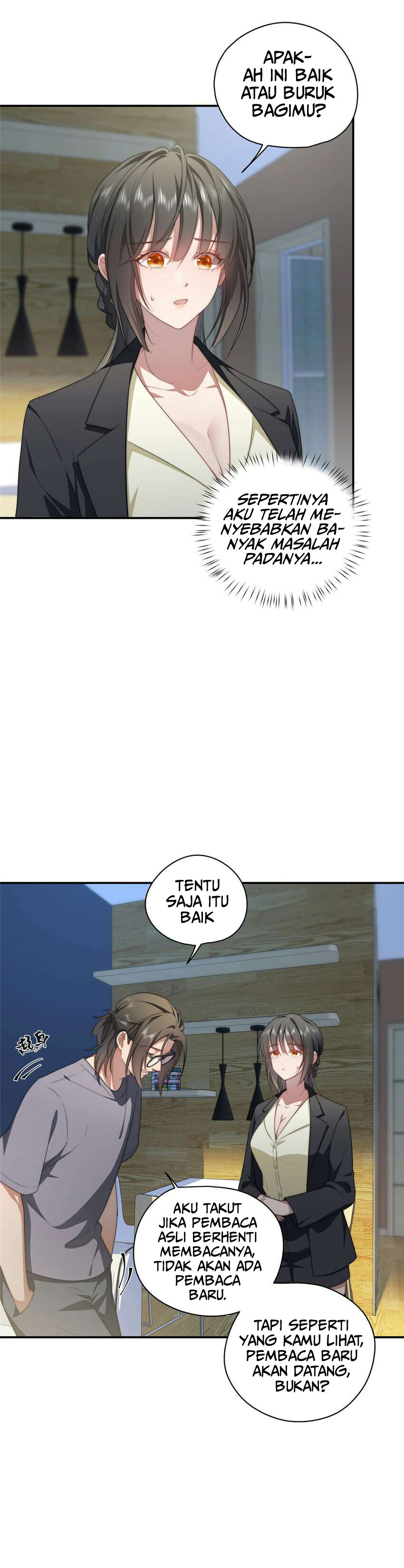 What Do You Do If the Heroine Escapes From Your Novel Chapter 21 Gambar 16