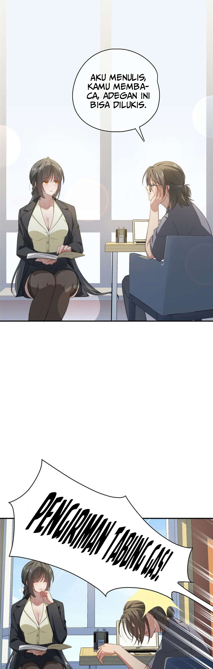 What Do You Do If the Heroine Escapes From Your Novel Chapter 21 Gambar 21