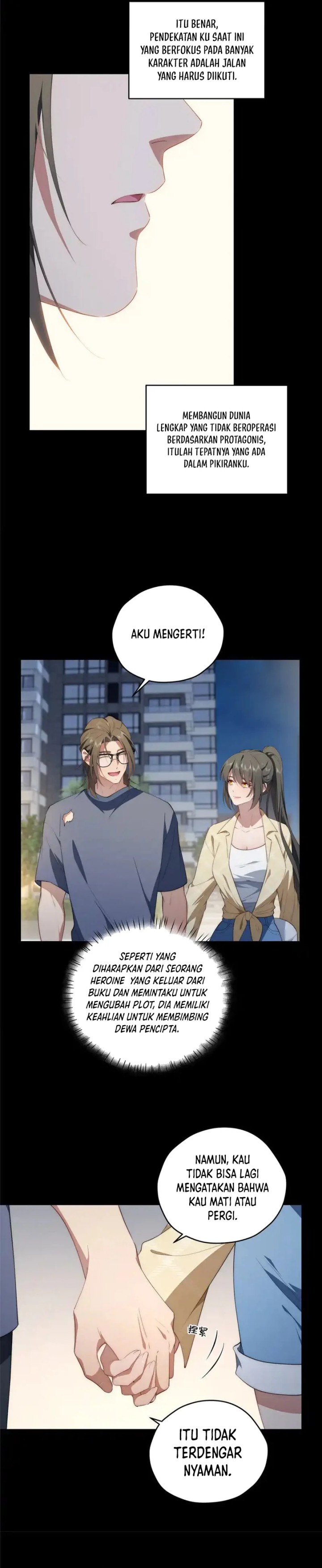 What Do You Do If the Heroine Escapes From Your Novel Chapter 57 Gambar 17