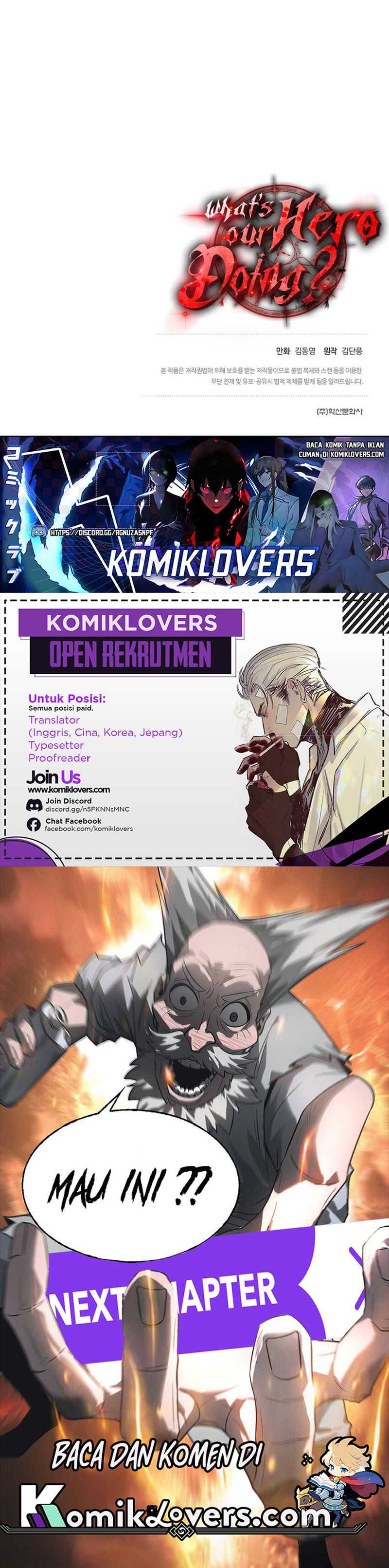 What’s Our Hero Doing? Chapter 24 Gambar 46