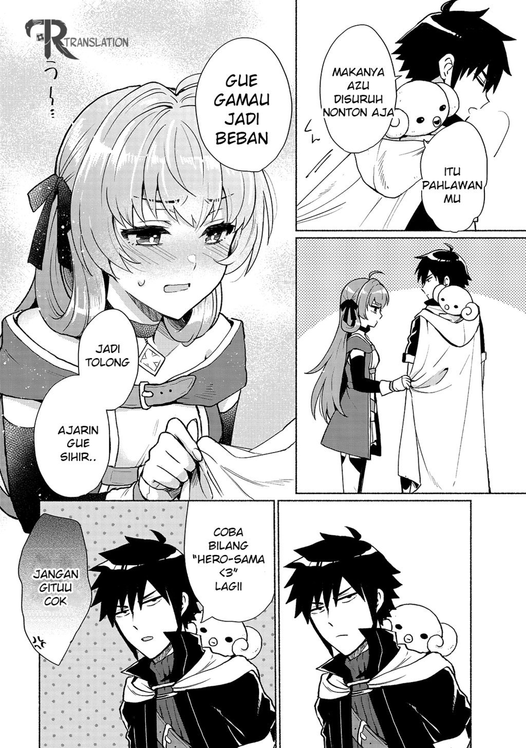 When I Was Reincarnated in Another World, I Was a Heroine and He Was a Hero Chapter 04 Gambar 9