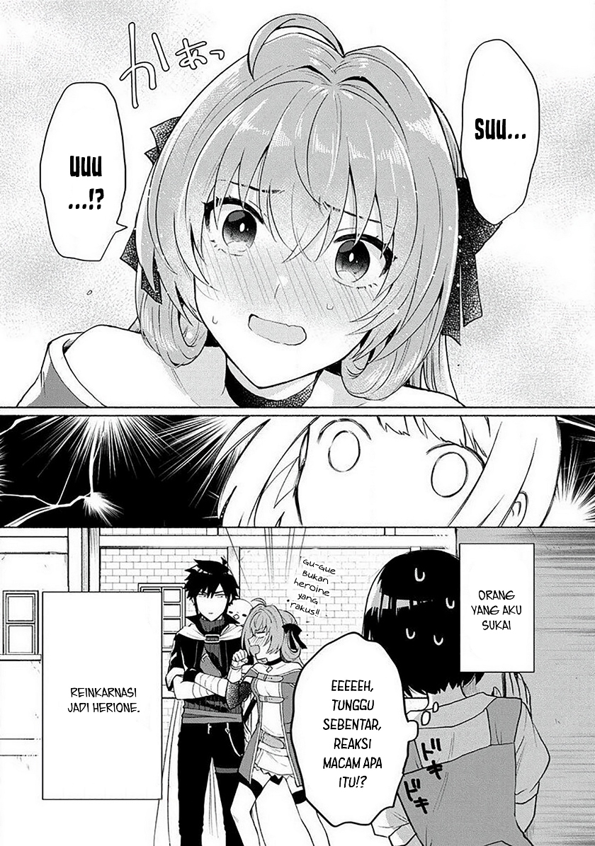 When I Was Reincarnated in Another World, I Was a Heroine and He Was a Hero Chapter 18.5 Gambar 8