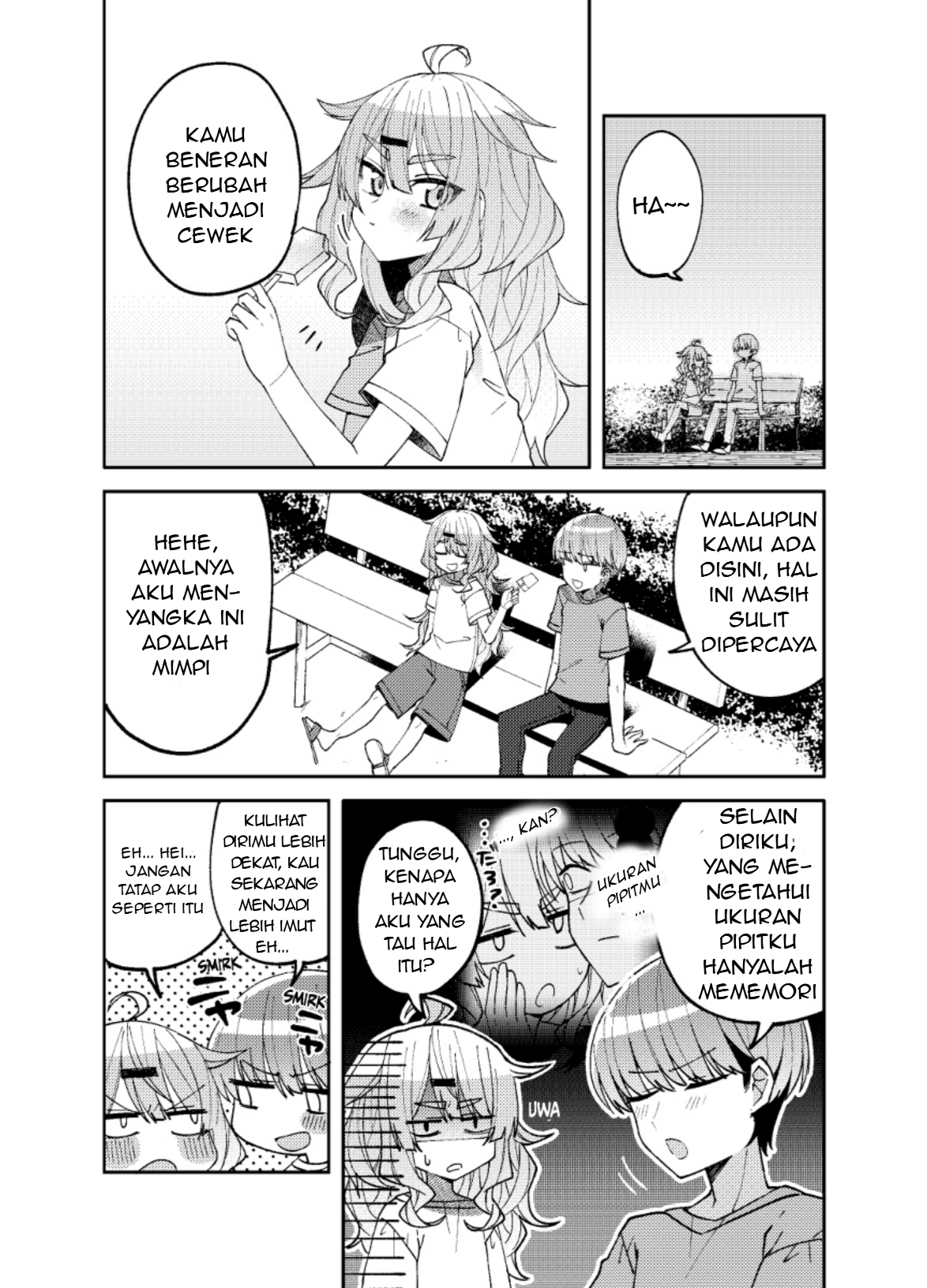 When I Woke Up, I Was A Girl Chapter 02 Gambar 1