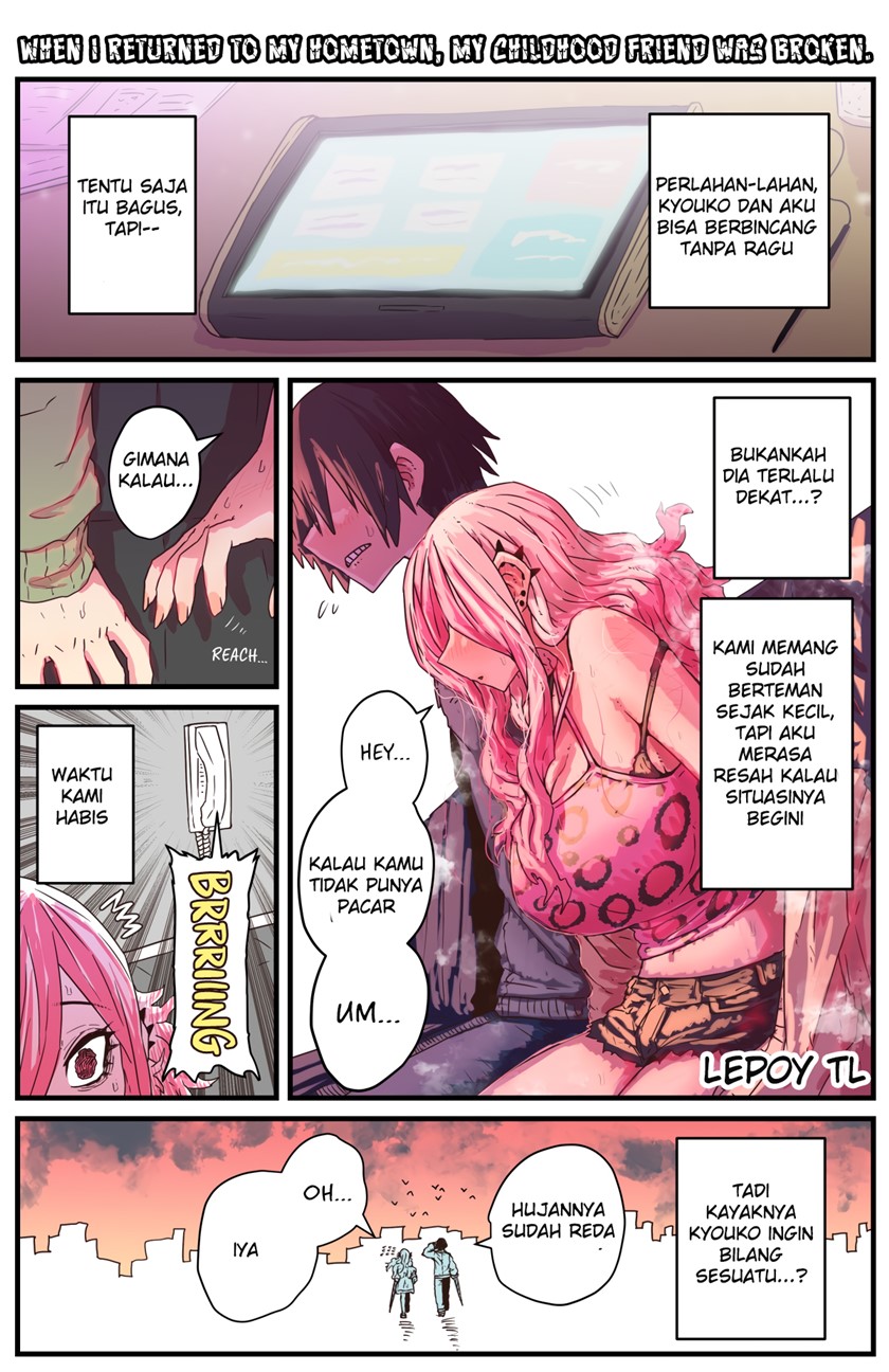 When I Returned to My Hometown, My Childhood Friend was Broken Chapter 08 Gambar 2