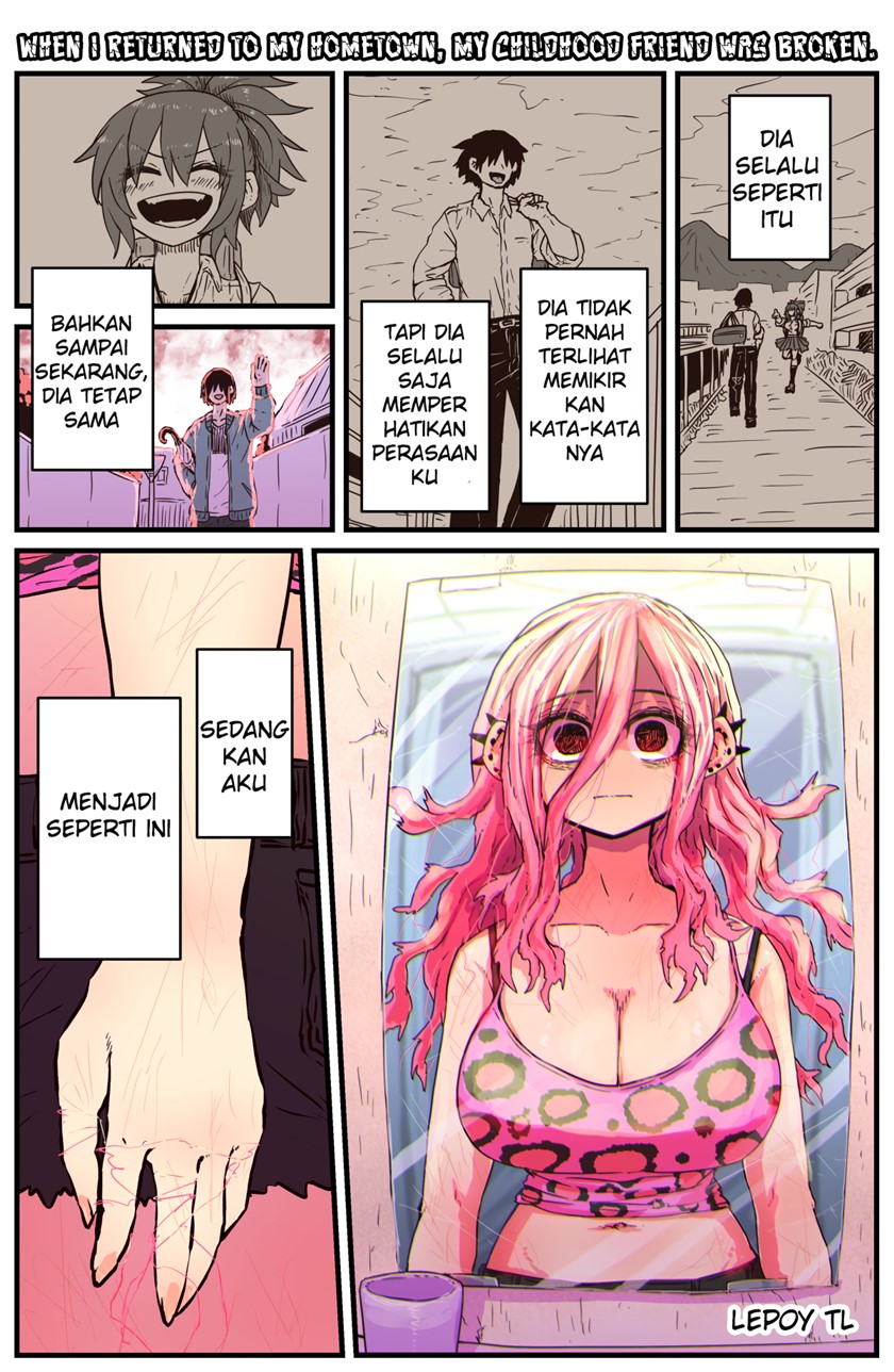 When I Returned to My Hometown, My Childhood Friend was Broken Chapter 09 Gambar 2