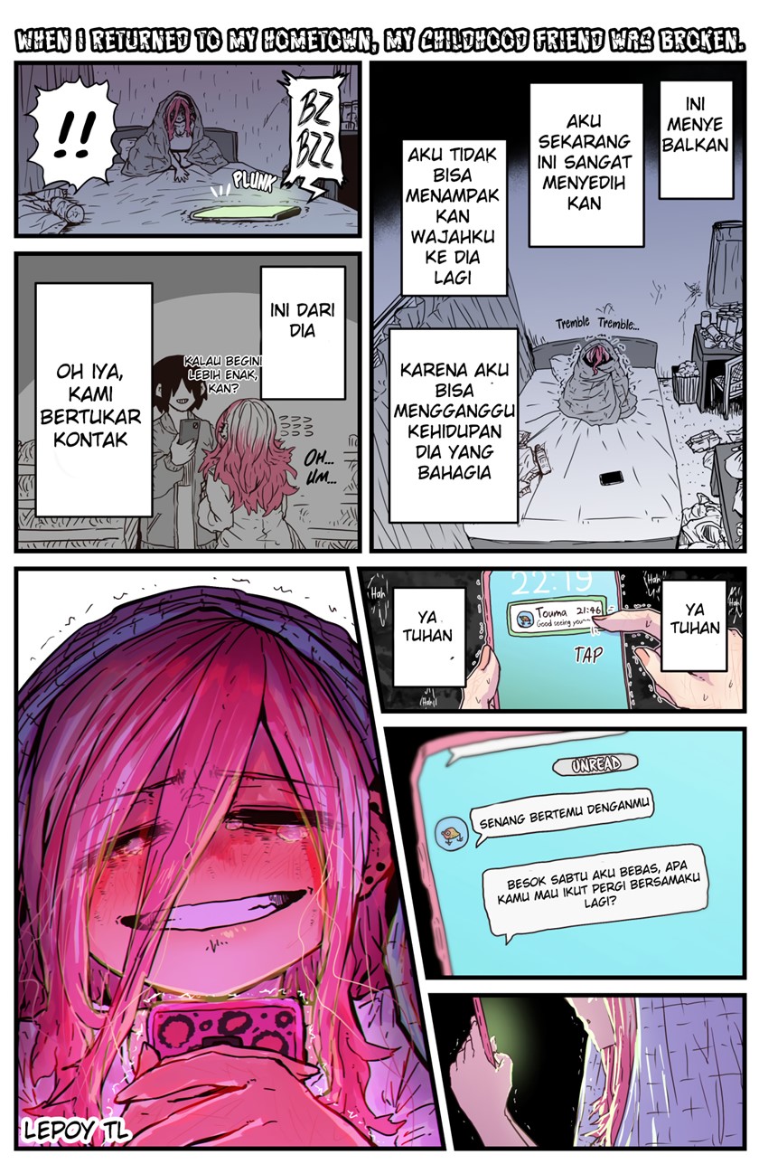 When I Returned to My Hometown, My Childhood Friend was Broken Chapter 10 Gambar 2