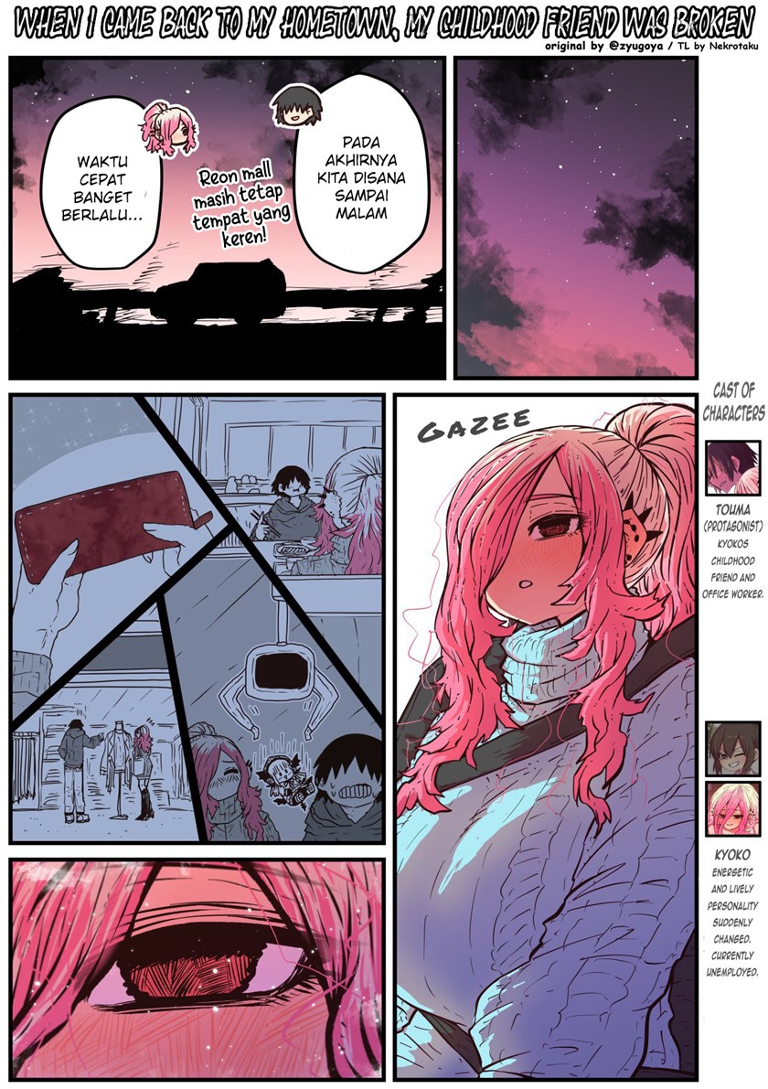 When I Returned to My Hometown, My Childhood Friend was Broken Chapter 21 Gambar 2