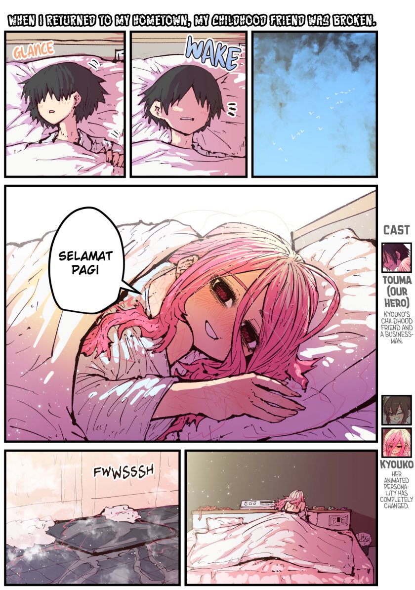 When I Returned to My Hometown, My Childhood Friend was Broken Chapter 29 Gambar 2