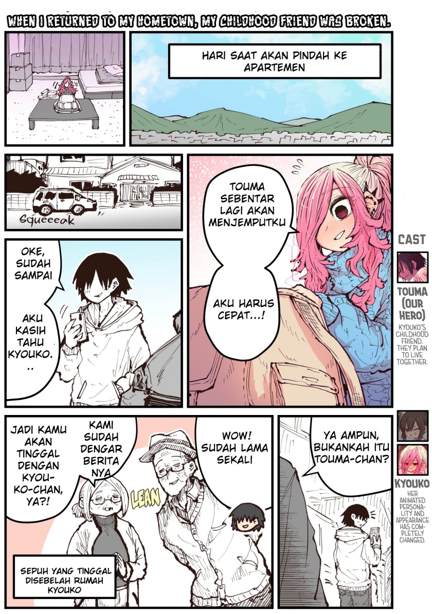 When I Returned to My Hometown, My Childhood Friend was Broken Chapter 31 Gambar 2