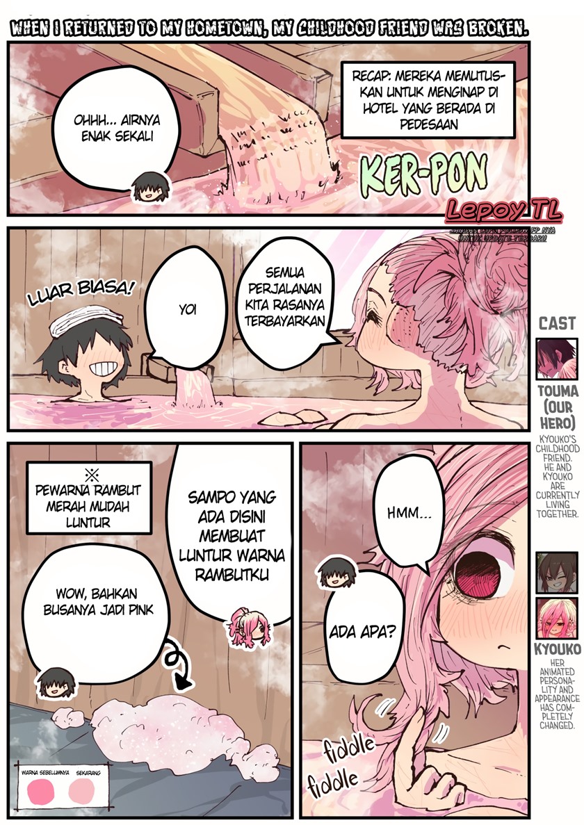 When I Returned to My Hometown, My Childhood Friend was Broken Chapter 37 Gambar 1
