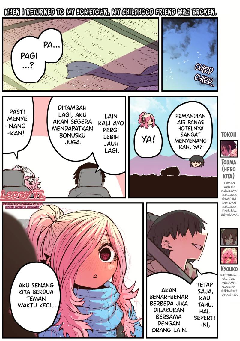 When I Returned to My Hometown, My Childhood Friend was Broken Chapter 38 Gambar 2