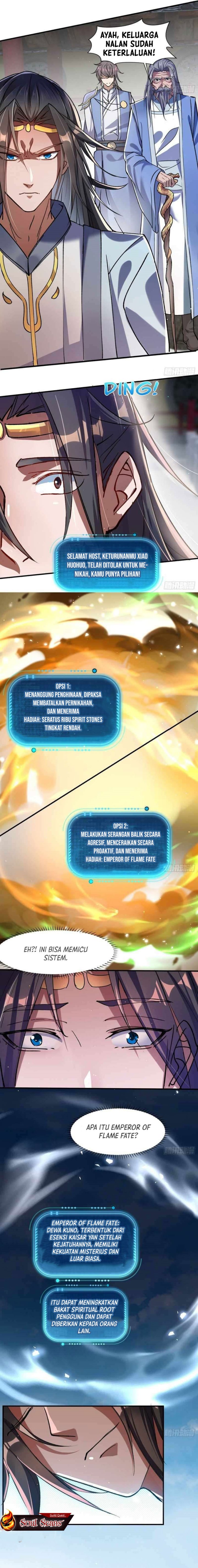 When The System Opens After The Age Of 100, All Grandchildren Kneel Upon The Mountains! Chapter 02 Gambar 6