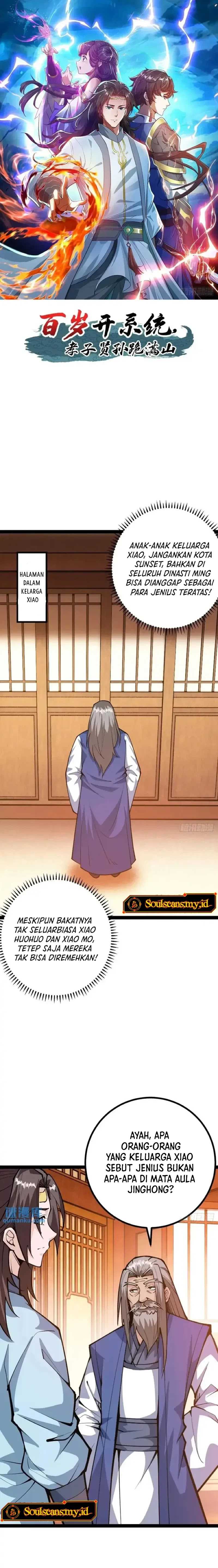 When The System Opens After The Age Of 100, All Grandchildren Kneel Upon The Mountains! Chapter 39 Gambar 3
