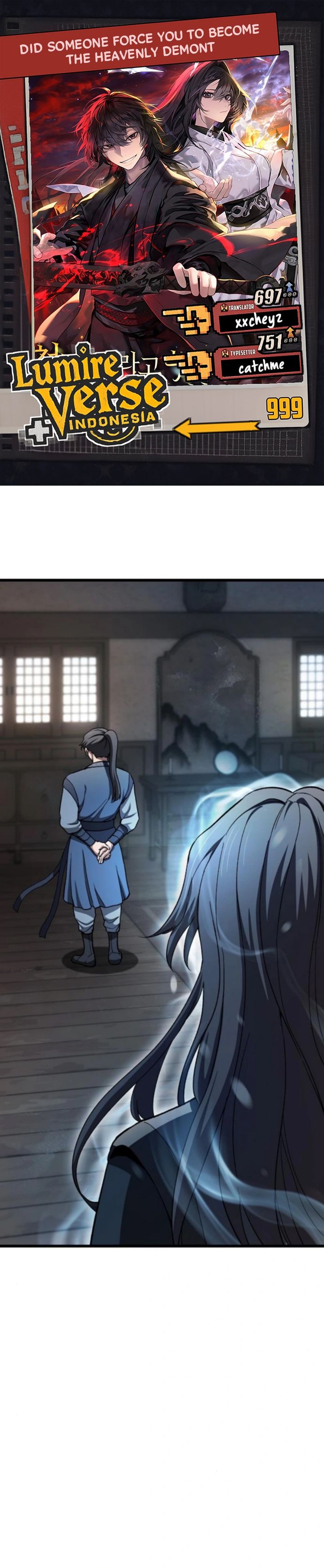 Who’s threatening you with a knife to make you a Heavenly Demon? (Did Someone Force You to Become the Heavenly Demon?) Chapter 20 Gambar 1