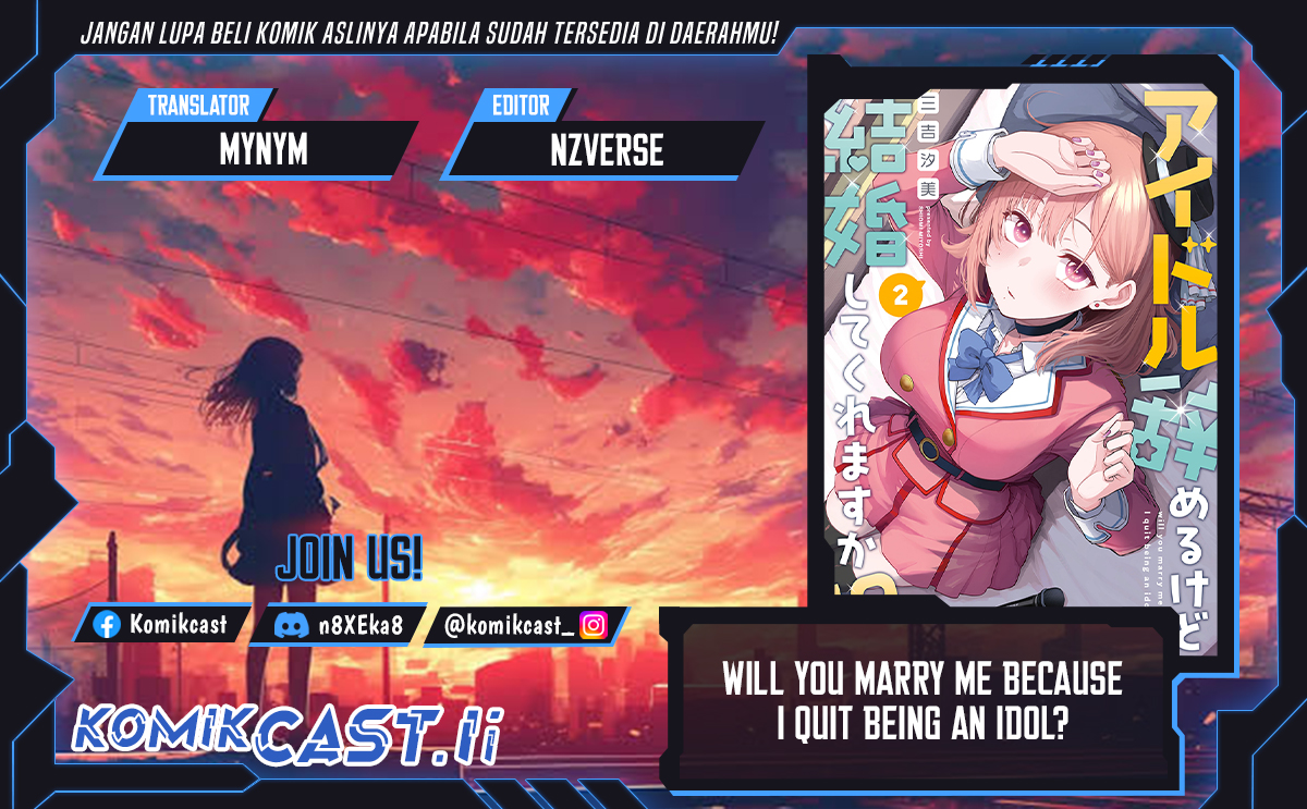 Will You Marry Me If I Quit Being an Idol?! Chapter 11 Gambar 1