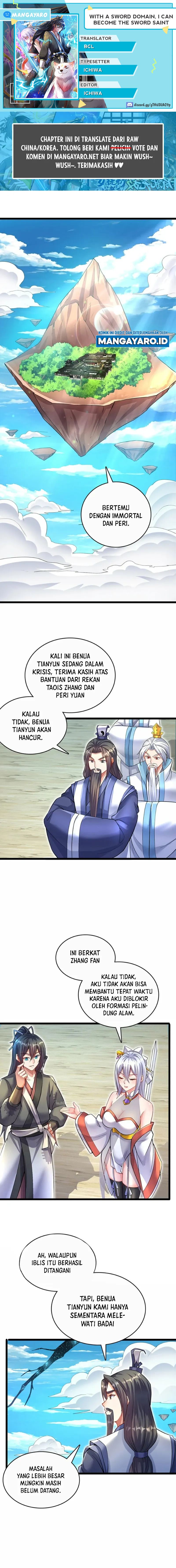 With a Sword Domain, I Can Become the Sword Saint Chapter 77 Gambar 1