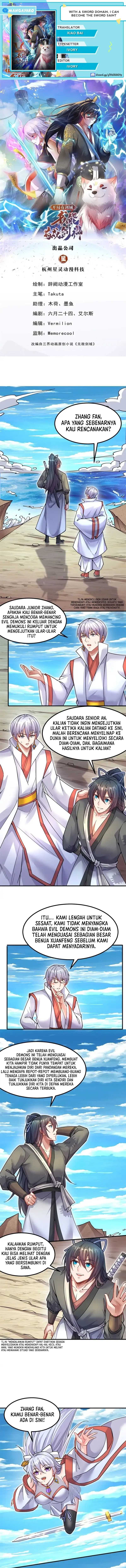 With a Sword Domain, I Can Become the Sword Saint Chapter 127 Gambar 1