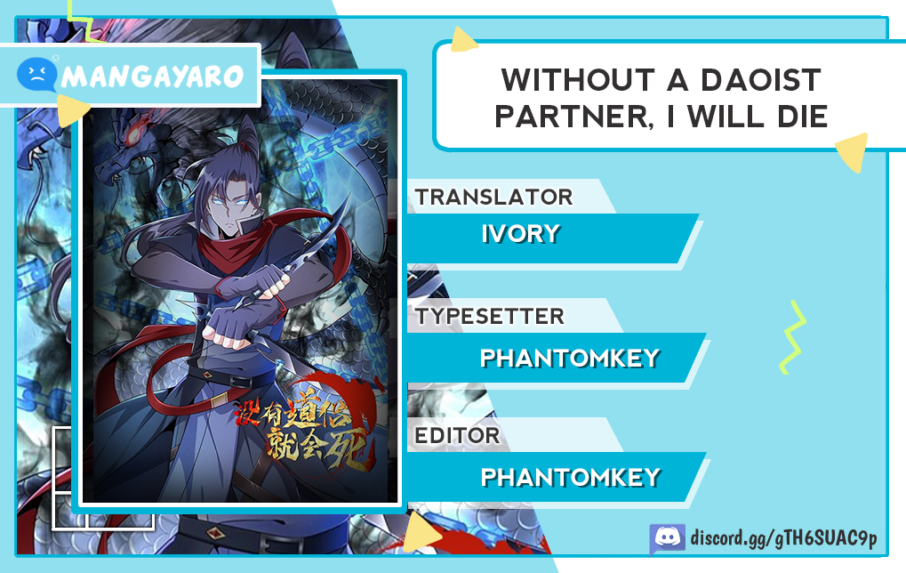 Without a Daoist Partner, I Will Die Chapter 59 Gambar 1
