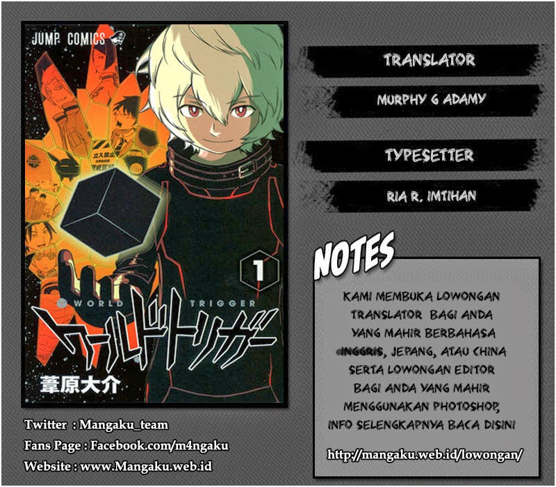 World Trigger Chapter 40 Gambar 1