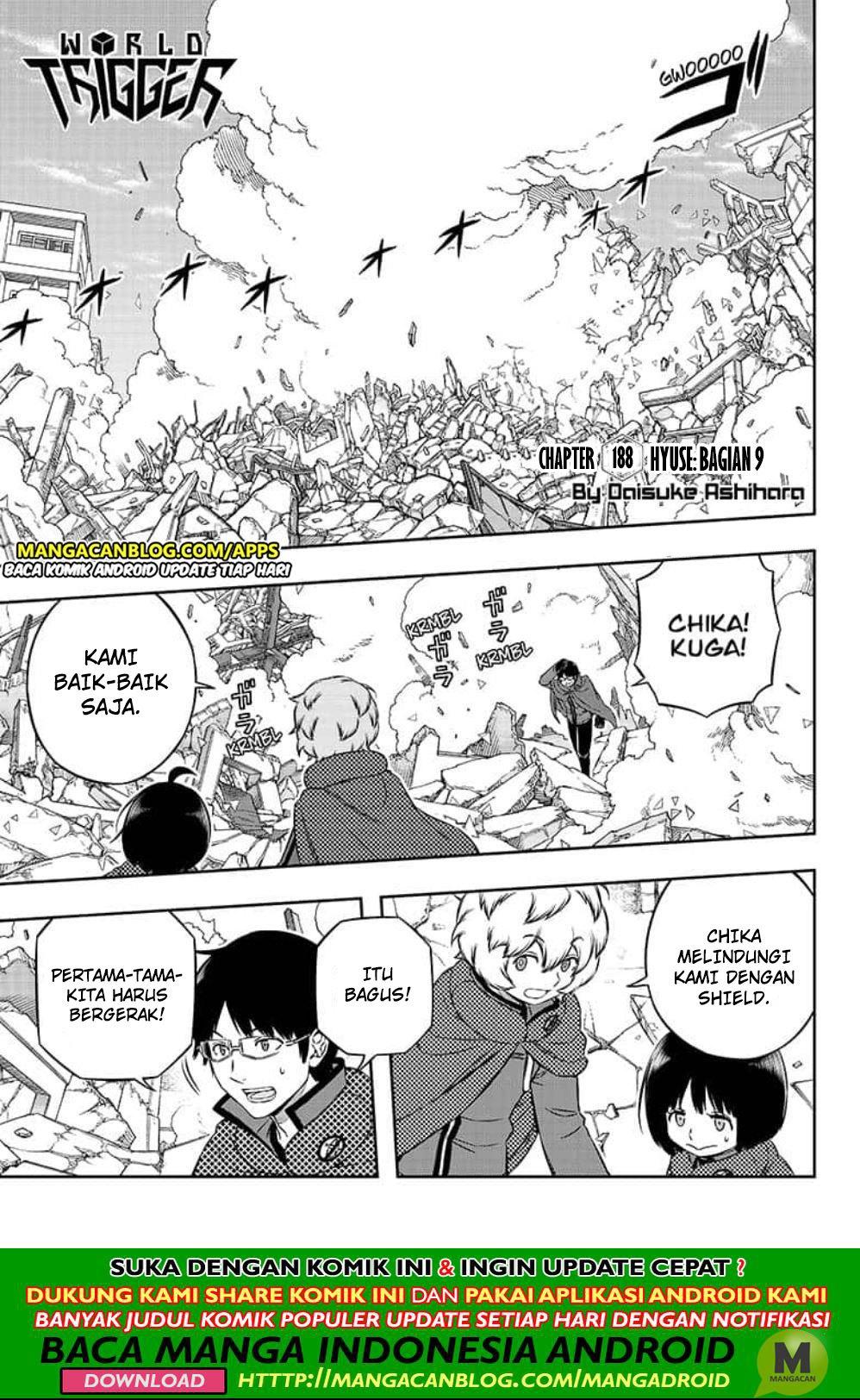 World Trigger Chapter 188 Gambar 1