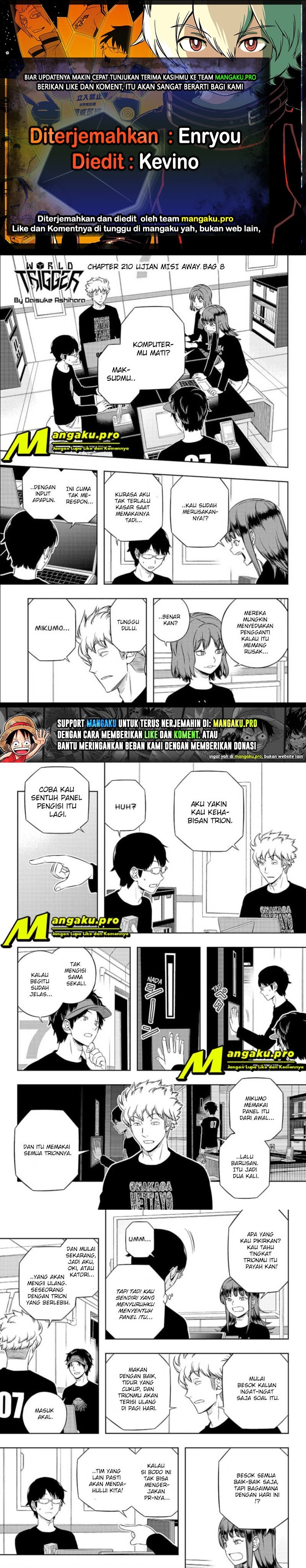 World Trigger Chapter 210 Gambar 1