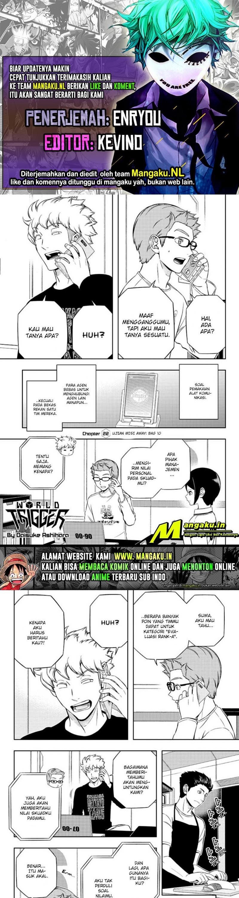 World Trigger Chapter 212 Gambar 1
