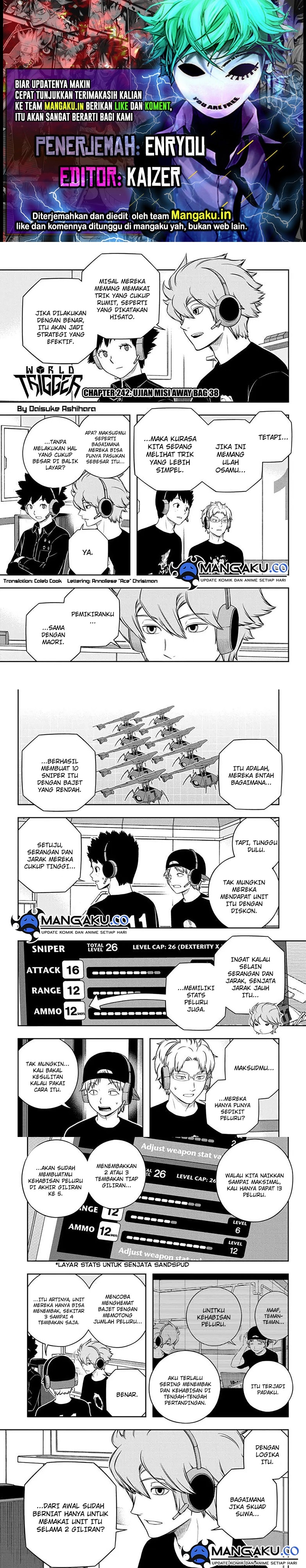 World Trigger Chapter 242 Gambar 1