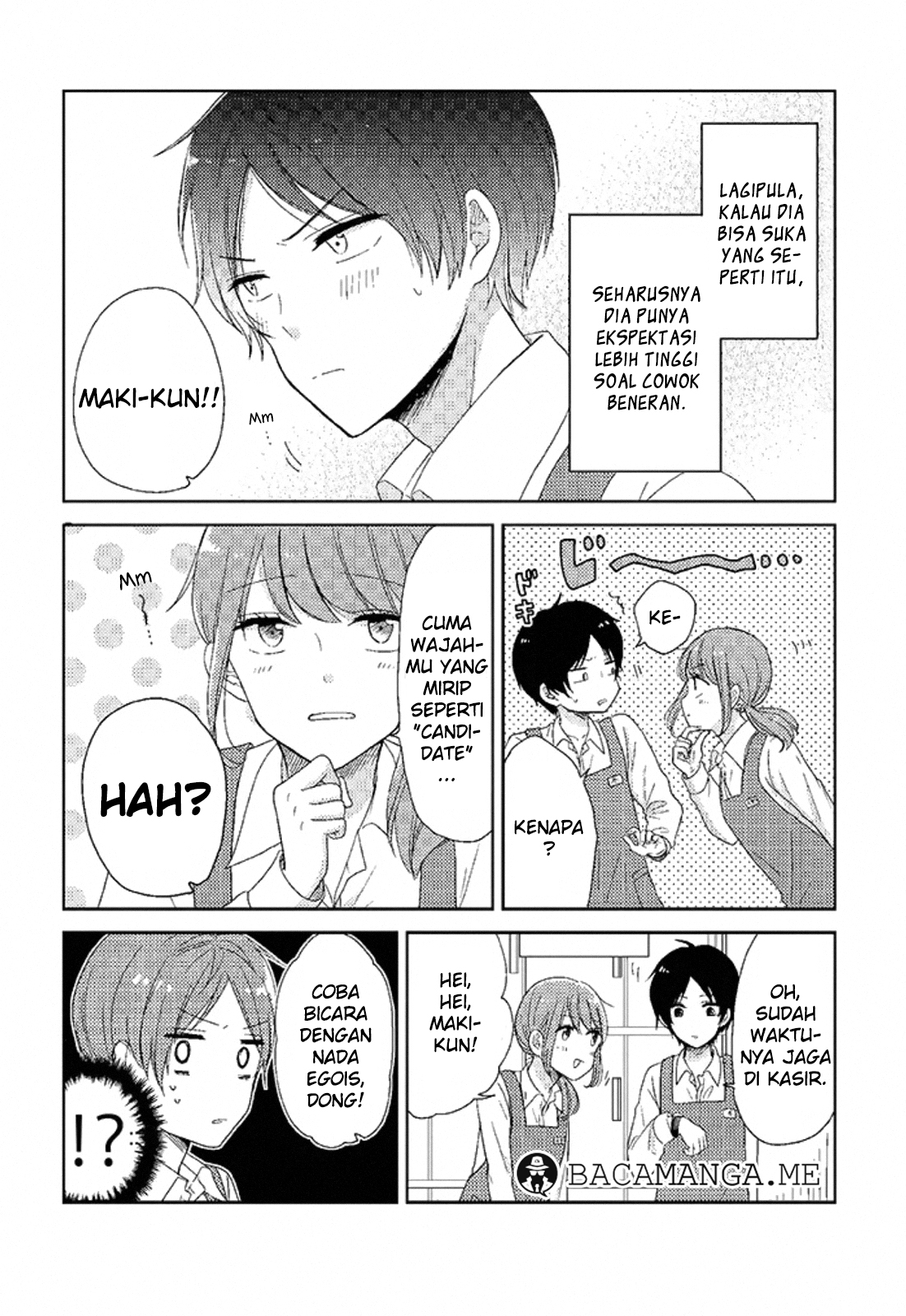 Wotaku Girl and High School Boy Chapter 01 Gambar 3