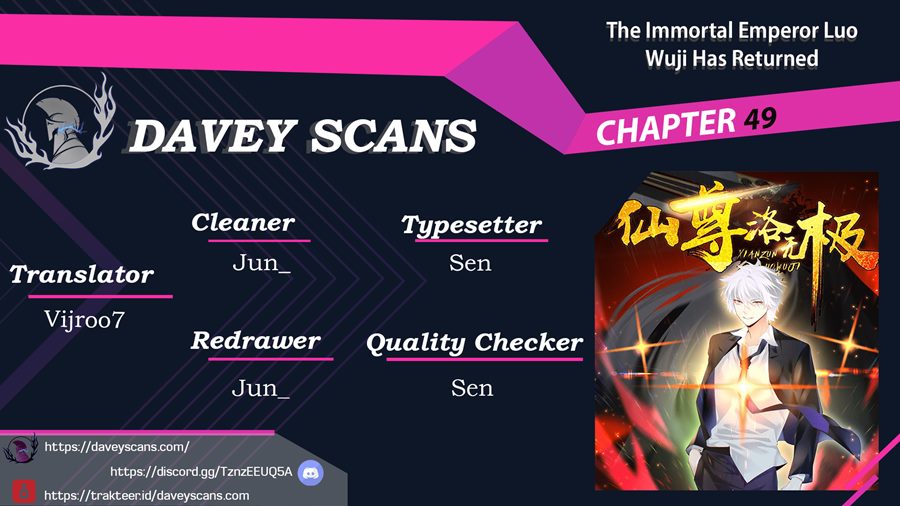 Xianzun Luowuji (The Immortal Emperor Luo Wuji Has Returned) Chapter 49 Gambar 1