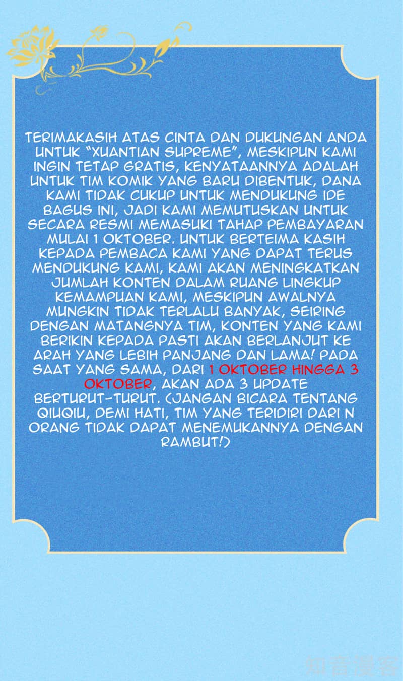 Xuantian Supreme Chapter 53 Gambar 44