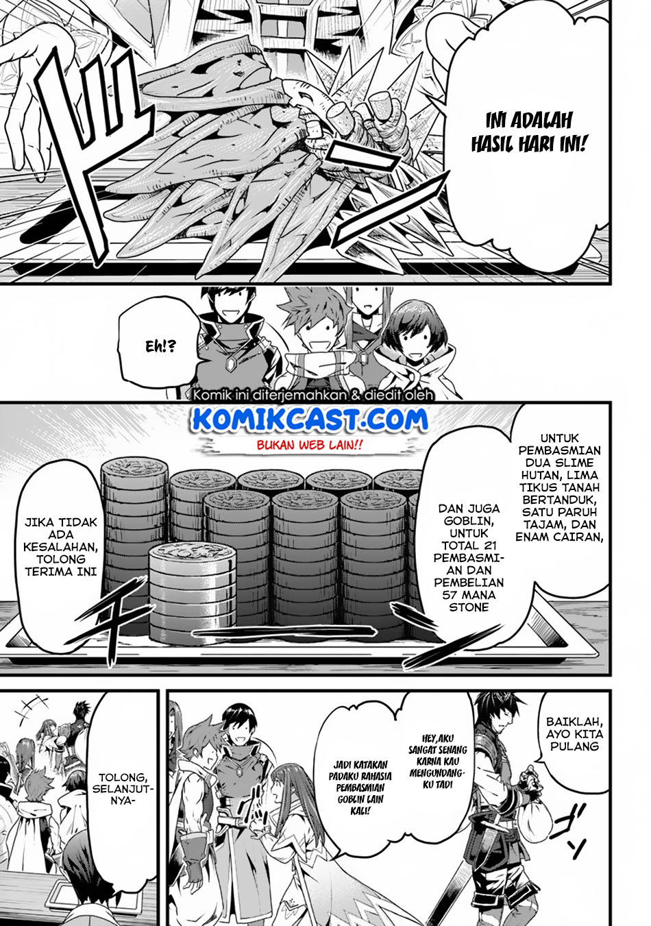Yakudatazu Skill ni Jinsei o Sosogikomi 25-nen, Imasara Saikyou no Boukentan Midori Kashi no Akira Chapter 03 Gambar 30