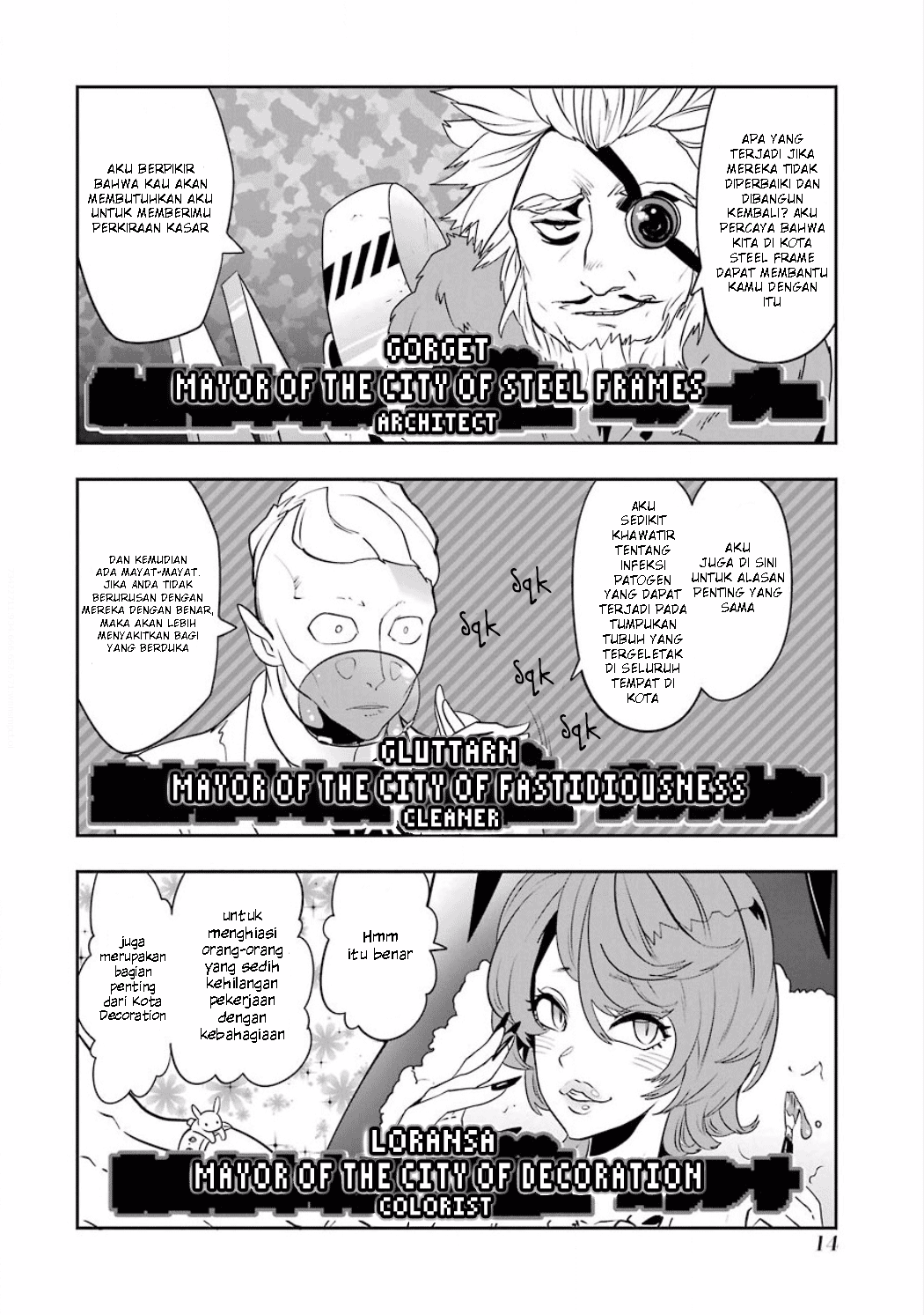 Yakushoku Distopiary Chapter 24 Gambar 14