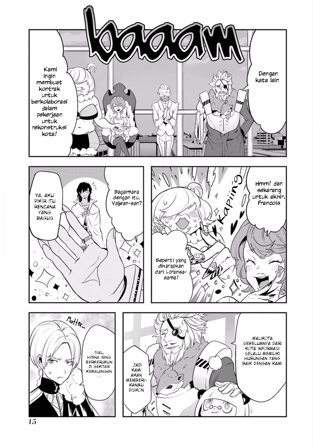 Yakushoku Distopiary Chapter 24 Gambar 15