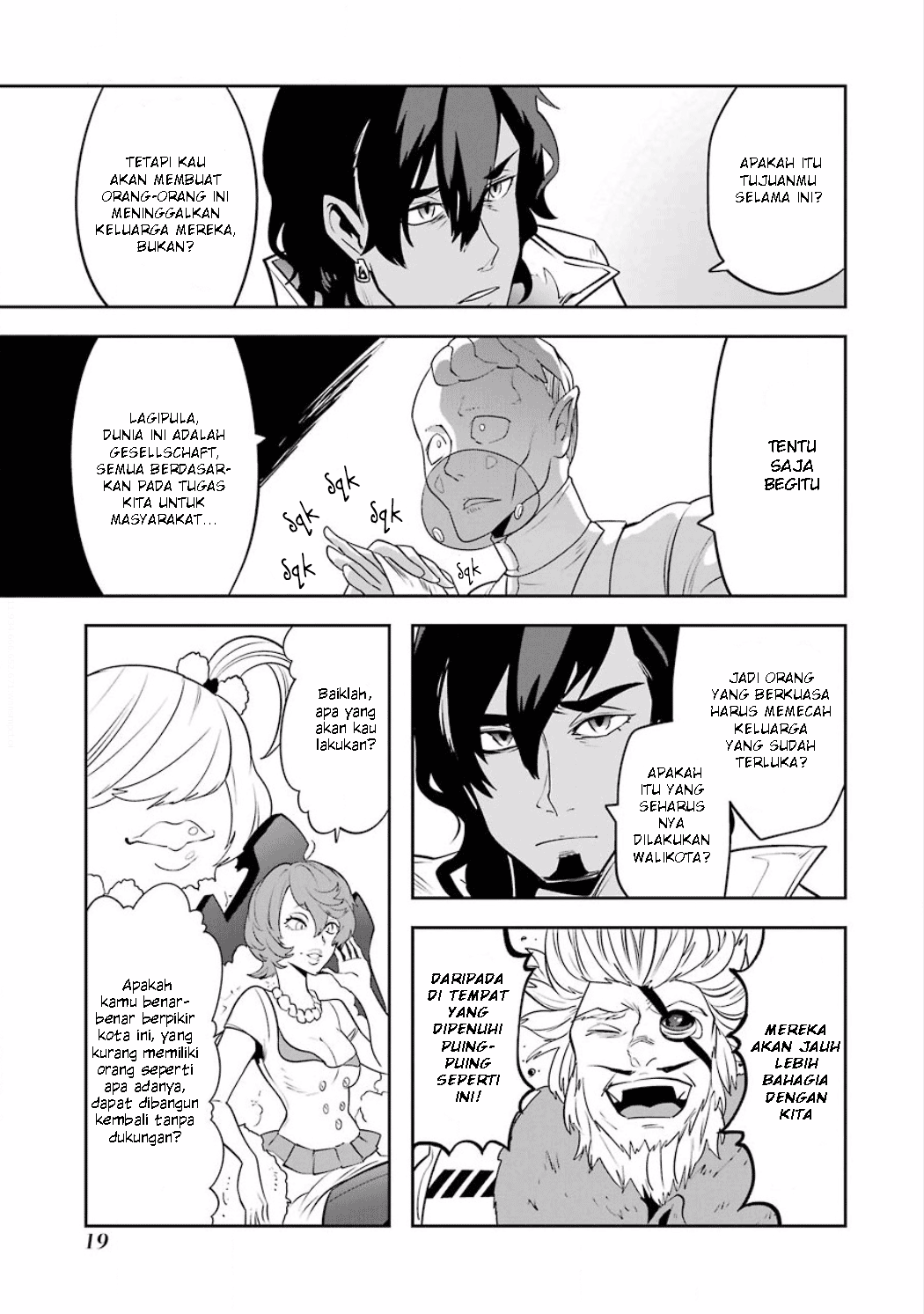 Yakushoku Distopiary Chapter 24 Gambar 19