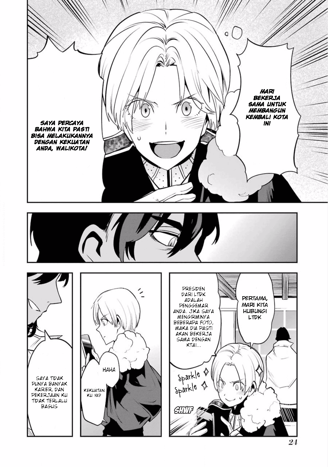 Yakushoku Distopiary Chapter 24 Gambar 24