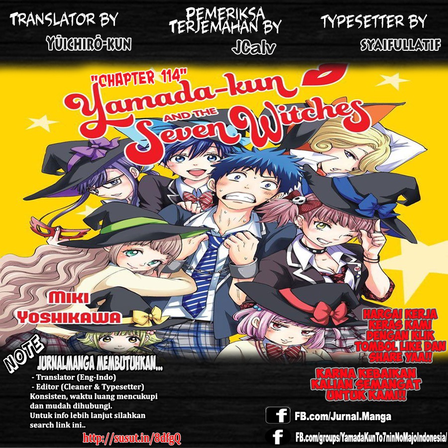 Yamada-kun to 7-nin no Majo Chapter 114 Gambar 1