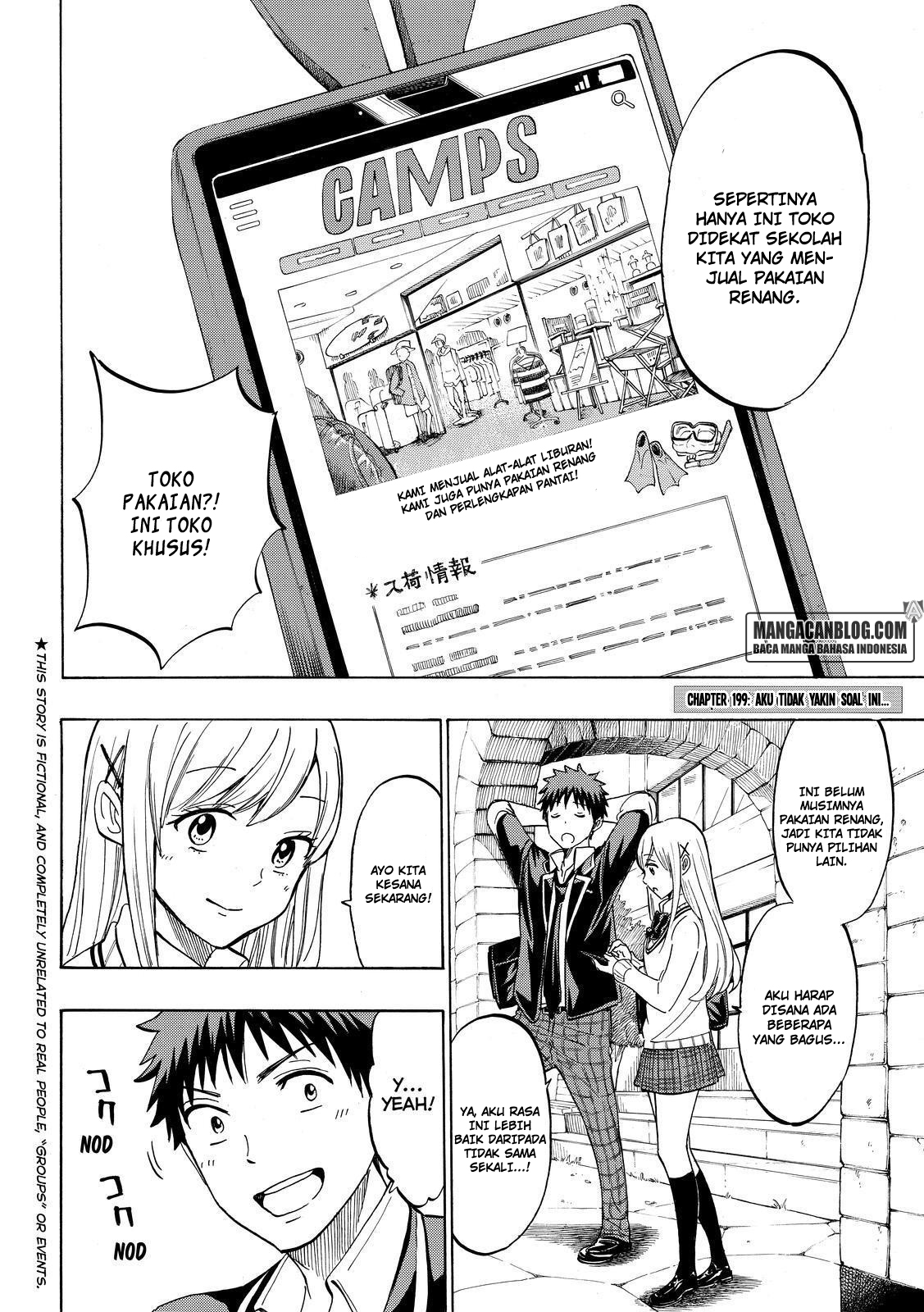 Yamada-kun to 7-nin no Majo Chapter 199 Gambar 2