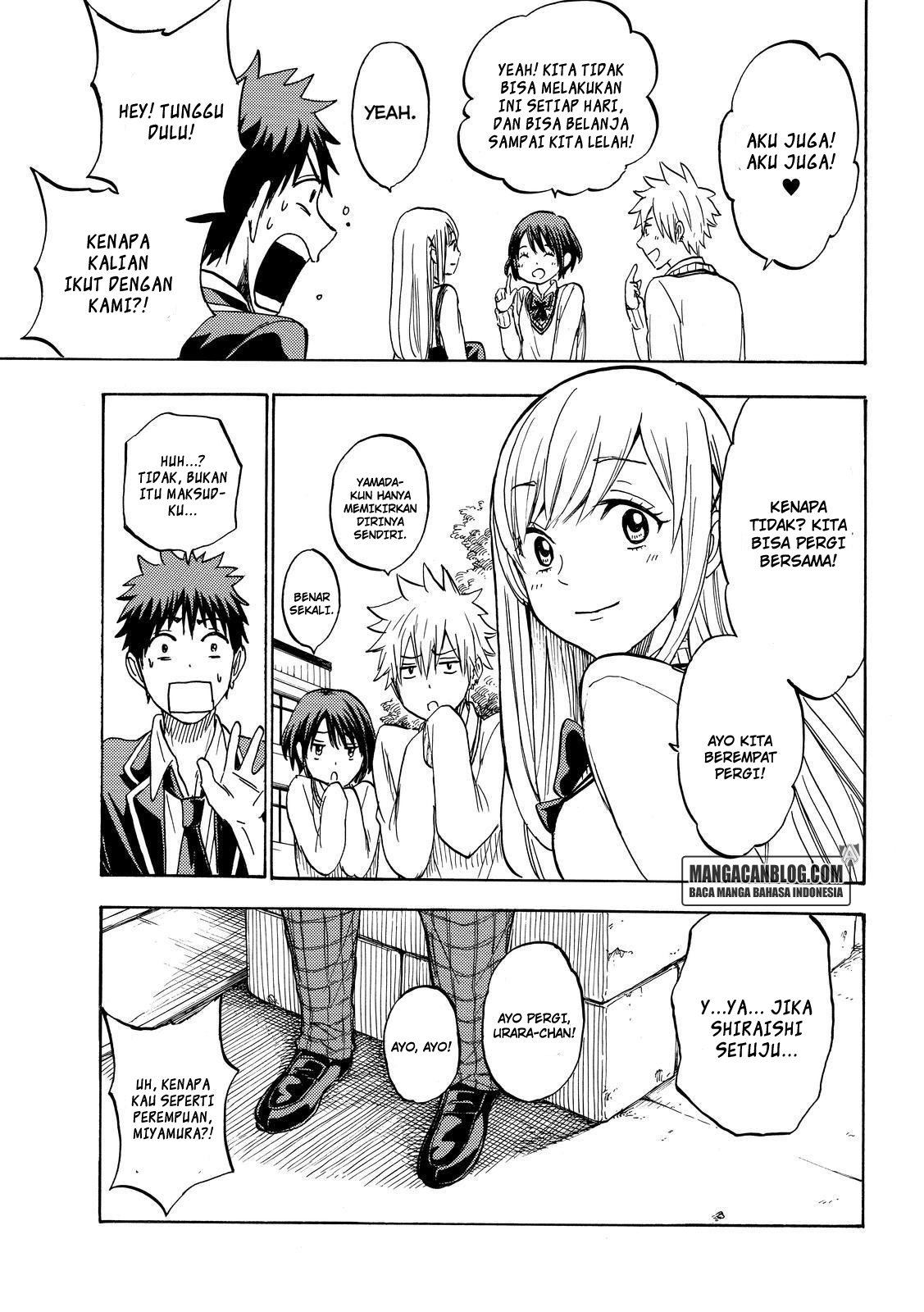 Yamada-kun to 7-nin no Majo Chapter 199 Gambar 5